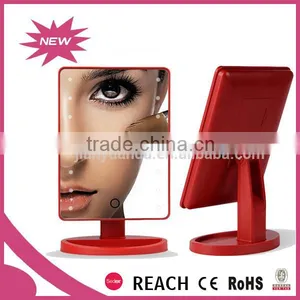 Table Standing Rotating Battery Operated Lighted Mirrors thumbnail-1