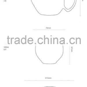 Chinese Special Design 8pcs Teaset With Tea Tray Wholesale Teaset for Promotional With 350ml Teapot 100ml Teacup Tea Tray thumbnail-6