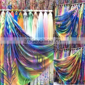 Digital Printing Fabric Ladies Summer Dress thumbnail-1
