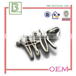 Custom Logo Bag Accessory Metal Zipper Puller for Handbag thumbnail-5