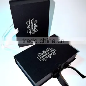 Two Pieces Matt Black Gift Boxes Ideas and Gift Packaging Boxes thumbnail-4