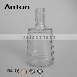 120ml 4oz Ozodd-shaped Glass Wine Bottle thumbnail-4