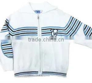 Customized Zipper Sweater Casrdigan School Knitted Cardigan Kids Cardigan Jumper School Uniform Children Sweater thumbnail-1