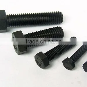 Saite Fastener DIN 931, DIN 933High Tensile Black Oxided Cold Formered Hex Headgrade 4.8 Grade 6.8 Grade 8.8 Grade 10.9s Etc thumbnail-5