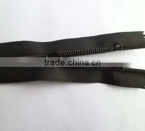 7# Nylon Waterproof Zipper Fastener Close End With Painted Auto-lock Thumb Slider Back Side Slider Rain Wear Coate Zipper thumbnail-4