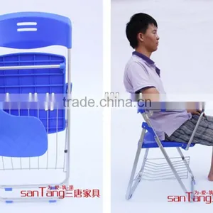 Folding School Chair With Writing Pad,school Chair With Writing Board1074C thumbnail-4