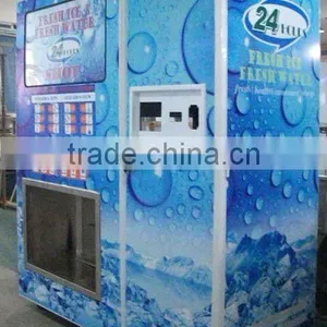 GSM 450KG/24H 800GPD Ice & Water Vending Machine/Ice Cube Vending Machine thumbnail-1
