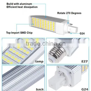 High Lumens High Quality G24 E27 7W 10W Plug In Light Bulb for Competitive Price thumbnail-4