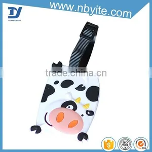 Wholesale Cartoon Dessign Its Luggage Tags to Print Baggage Tag Sticker Bags Accessories Branded Logos thumbnail-5