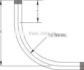 1/2'' UL Rigid Aluminum Pipe Elbows 90 Degree thumbnail-2