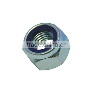 DIN985 Hexagon Nylon Insert Lock Nuts Stainless Steel thumbnail-1