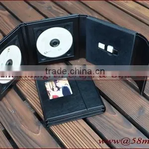 Wedding Leather Fabric Linen DVD CD USB Case thumbnail-1