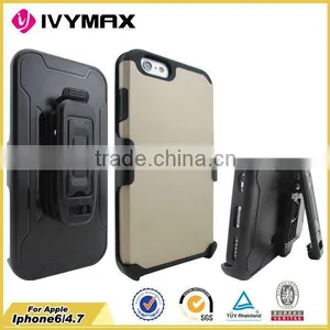 Perfect Fit Holster Combo Mobile Phone Case for Apple Iphone 6 New Product thumbnail-1