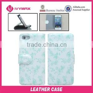 for Iphone 5 Leather Phone Case With Buckle thumbnail-1