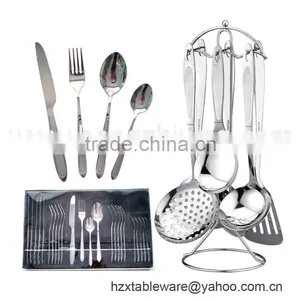 Stainless Steel Spoon Set and Fork thumbnail-1