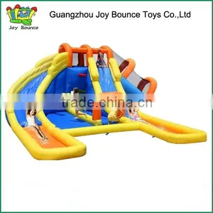 New Design Inflatable Water Jungle Slide Game for Kids thumbnail-1