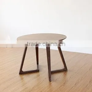 Ash Wood Round Table Coffee Table, Scandinavian Furniture thumbnail-1
