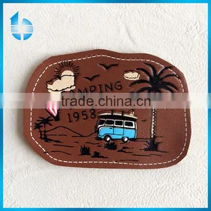 Factory Wholesales Imitation Leather Label Patch for Children's Hats thumbnail-1