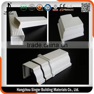 High Quality Low PVC Water Pipe Prices PVC Rain Water Gutters thumbnail-1