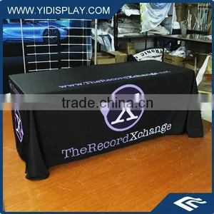 Custom Company Logo Printed Advertising Table Cover Quality Choice thumbnail-1