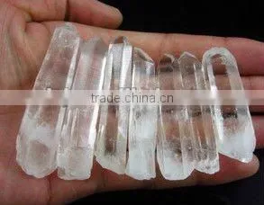 Natural Rock Rough Clear Crystal Column thumbnail-1