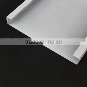 PVDF Spraying Coating Metal Suspended Ceiling Panel Aluminum B - Shaped Open Strip Ceiling thumbnail-5