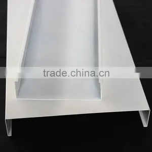 Width 255mm B Shaped Rustproof Commercial Metal / Aluminum Strip Linear Ceiling thumbnail-4