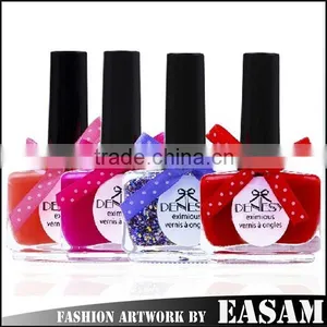 2015 Fashion Bowknot Natural Nail Polish With 69 Colors thumbnail-1