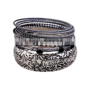 Wolesale Discount Jewelry Set Fashion Bracelet Set With Multi Circle thumbnail-5