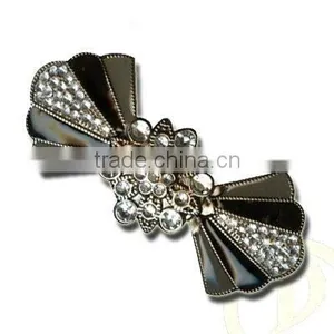Rhinestone Butterfly Two-joint Belt Buckle thumbnail-1