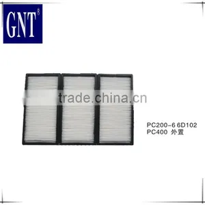 Best Quality Outside R75 PC300-6 Air Cabin Filter thumbnail-1