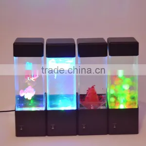 LED Fish Lamp/Creative Novelty Volcano Eruption Lamp/Volcano Lamp/New Decoration Creative Mini Led Volcano Novelty Lamp/LED Volc thumbnail-3