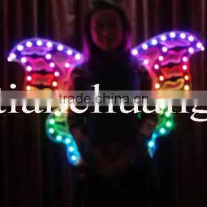 LED Light Angel Wings / Flashing Fancy Fairy Wings / LED Dancing Props thumbnail-1