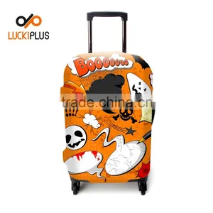 Luckiplus Resilient Spandex Trolley Case Cover Thick Elastic Luggage Cover thumbnail-5