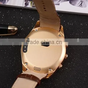 Round Display Android 4.4 Smart Watch With Sim Card Slot Support WIFI GPS Bluetooth Quality Choice thumbnail-5