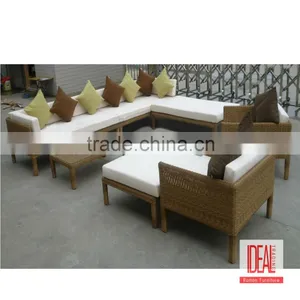 Modern Style Latest Design New Handmade Popular Wicker/Rattan Indoor Outdoor Furniture Set thumbnail-5