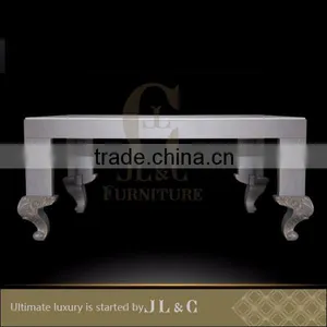 AT14-04 Luxury Living Room Solid Wood Tea Table High-end Furniture Factory Price From China JL&C Furniture thumbnail-1