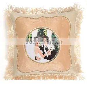 Blank Sublimation Round Shape Disposable Pillow Case thumbnail-1