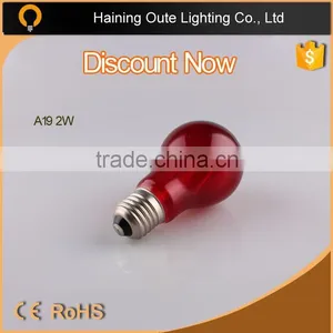 High Quality 2W,4W,6w Filament A60 Led Bulb for Coffee Bar ,hotle Room thumbnail-2