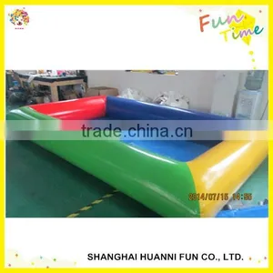2015 China Best Quality Cheap Blue Inflatable Water Pool Square Swimming Pool for Water Balls for Kids Playing for Sale thumbnail-2