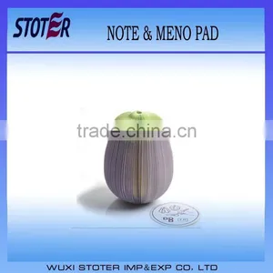 2014 Hot Sale Market Sticky Note Eggplain Note &memo Pad thumbnail-1