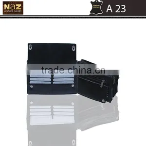 Kit Pouch in Leather/ RFID Safe, Good Quality of Leather Made in India. thumbnail-1