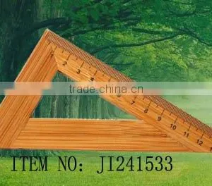 Bamboo Triangle Ruler thumbnail-1