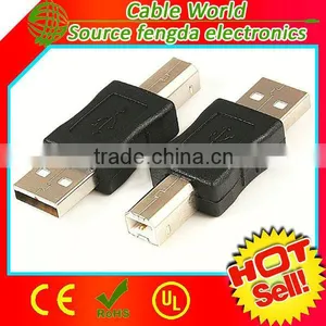 USB Adapter Type A to B Adapter Male to Male thumbnail-1