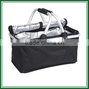 Polyester Fabric Picnic Basket, Cheap Picnic Basket Set thumbnail-4