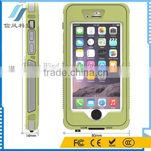 4.7 Inch Universal Glow In Dark Cover Case Waterproof Case for IPhone 6 6S for Swimming Diving thumbnail-4