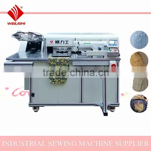 Fully Automatic Intelligent CNC No-iron Patch Pocket Sewing Machine thumbnail-1