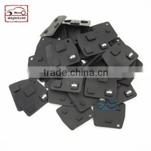 High Quatity Toyota Remote Key Shell Rubber Pad Fob Car Key 3 Button Romote Key Shell Rubber Pad thumbnail-2