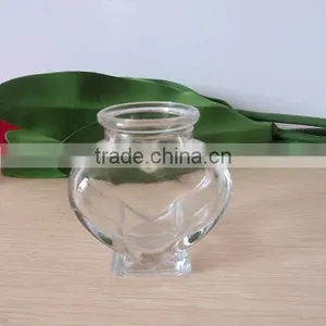 65ml Glass Heart Shape Glass Jar, Wishing Jar thumbnail-1