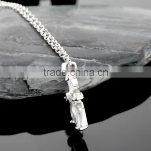 2016 Fancy Designs For Girls S925 Silver Light Pendant SPG837W thumbnail-3